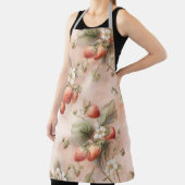 Sommerwiese mit reifen Erdbeeren Schürze (InSitu)