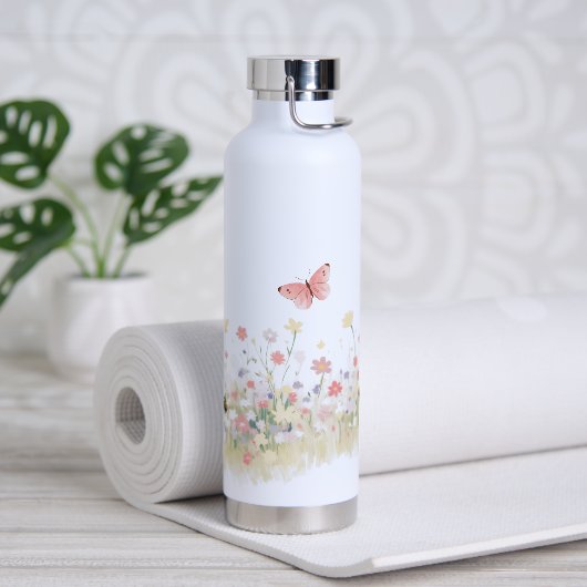 Sommerwiese Wasserflasche Trinkflasche (Yoga)