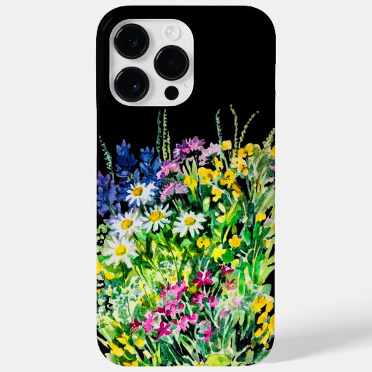 Sommerwiese, wilde Blume Case-Mate iPhone Fall Hülle (Rückseite)