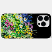 Sommerwiese, wilde Blume Case-Mate iPhone Fall Hülle (Rückseite (Horizontal))