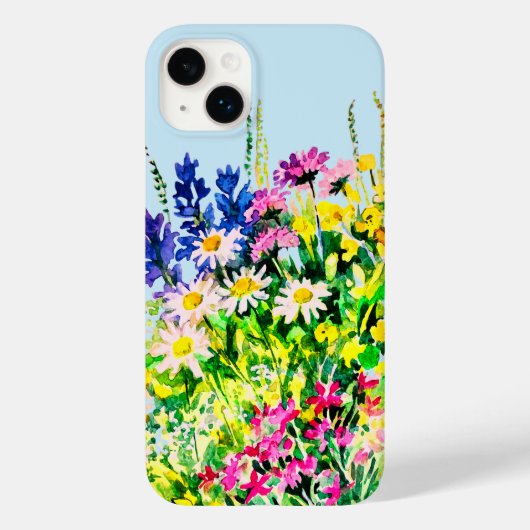 Sommerwiese, wilde Blume Case-Mate iPhone Fall Hülle (Rückseite)