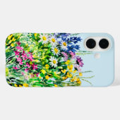 Sommerwiese, wilde Blume Case-Mate iPhone Hülle (Rückseite (Horizontal))
