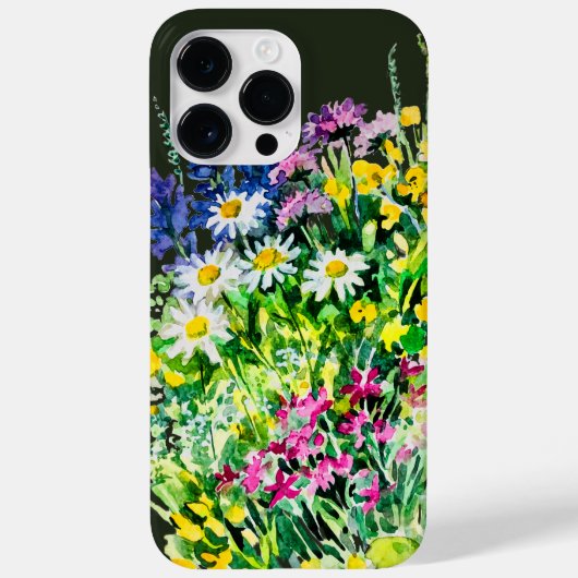 Sommerwiese, wilde Blume Case-Mate iPhone Hülle (Rückseite)