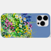 Sommerwiese, wilde Blume Case-Mate iPhone Hülle (Rückseite (Horizontal))