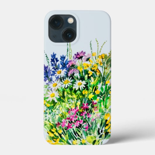 Sommerwiese, wilde Blume Case-Mate iPhone Hülle (Rückseite)