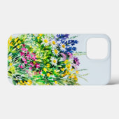 Sommerwiese, wilde Blume Case-Mate iPhone Hülle (Rückseite (Horizontal))