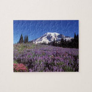 Sommerwildblumen am Fuße des Mount Rainier, Puzzle