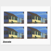 Sommerwind 2009 rechteckiger aufkleber (Blatt)