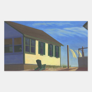 Sommerwind 2009 rechteckiger aufkleber