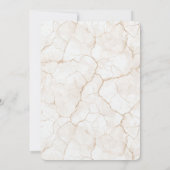 Sommerwind Grapefruit Hochzeit Einladung (Rückseite)