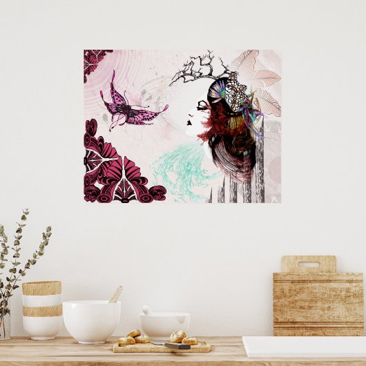 Sommerwind Poster (Küche)