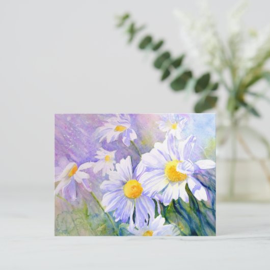 Sommerwind Postkarte (Stehend Vorderseite)