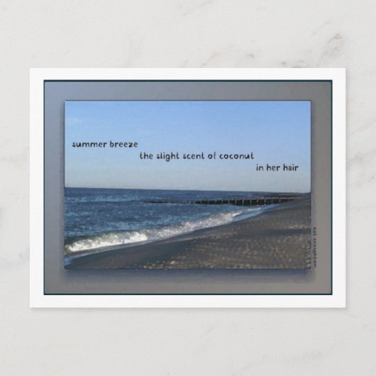 Sommerwind Postkarte (Vorderseite)