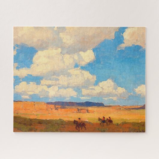 Sommerwolken Edgar Payne Puzzle (Horizontal)