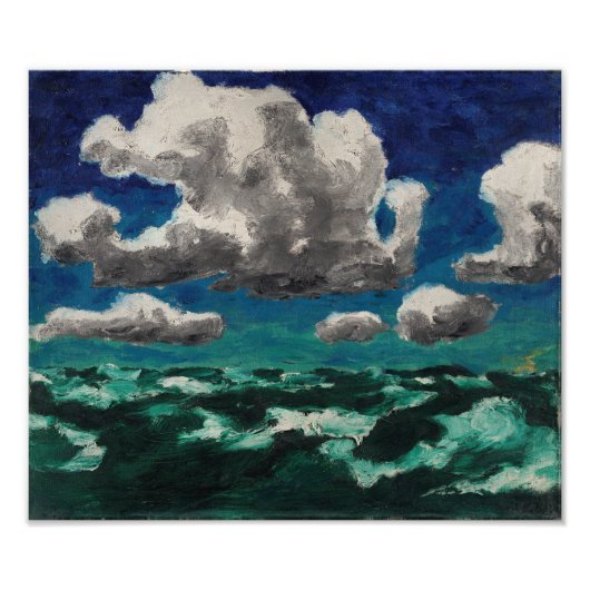 Sommerwolken | Emil Nolde | Fotodruck (Vorne)