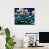 Sommerwolken | Emil Nolde | Poster (Heimbüro)