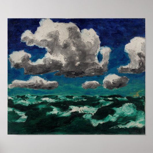 Sommerwolken | Emil Nolde | Poster (Vorne)
