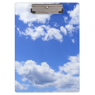 Sommerwolken Klemmbrett