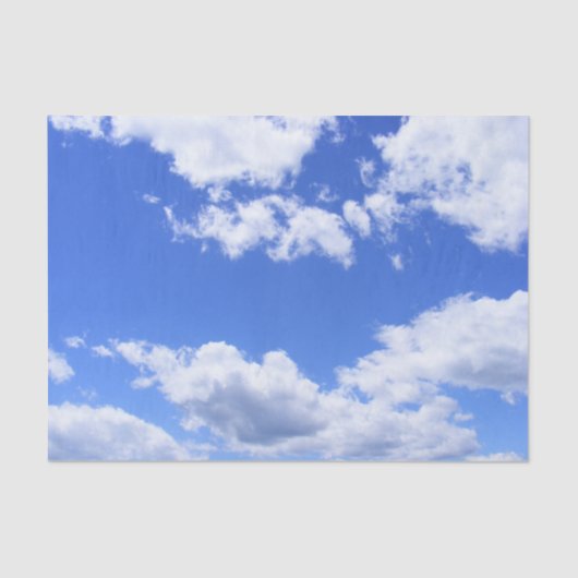 Sommerwolken Seidenpapier (Vorderseite)