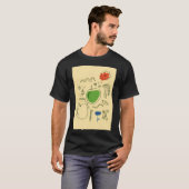 Sommerzeit am Meer T-Shirt (Vorne ganz)