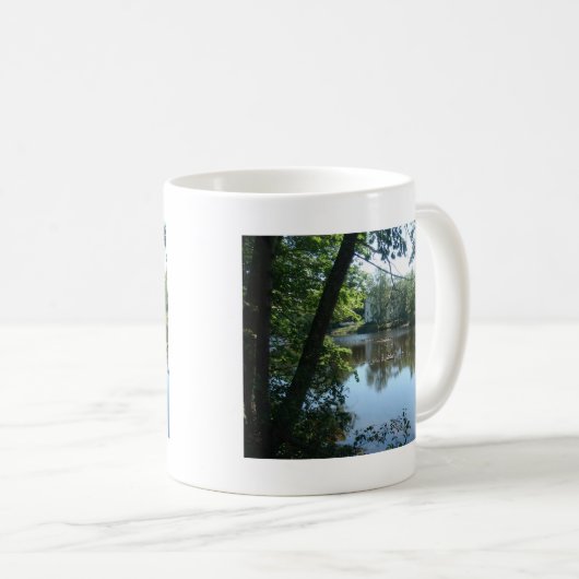 Sommerzeit auf dem Fluss Kaffeetasse (VorderseiteRechts)