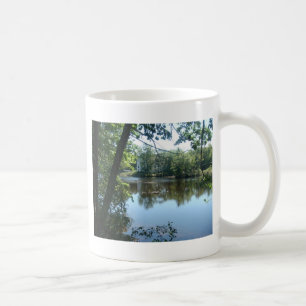 Sommerzeit auf dem Fluss Kaffeetasse