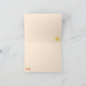 Sommerzeit Beach bedankt sich Dankeskarte (Innenseite)