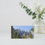 Sommerzeit/Berge Visitenkarte (Stehend Vorderseite)