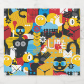 Sommerzeit Bierflaschenetikett (Einzelnes Label)