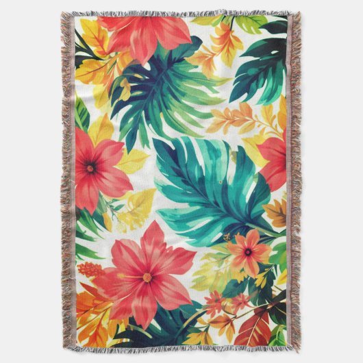 Sommerzeit blühen decke (Vorderseite Vertikal)