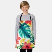 Sommerzeit blühen schürze (Getragen)