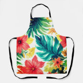 Sommerzeit blühen schürze (Vorderseite)