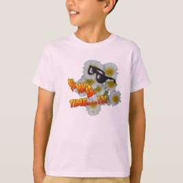 Sommerzeit Blume Kinder T - Shirt