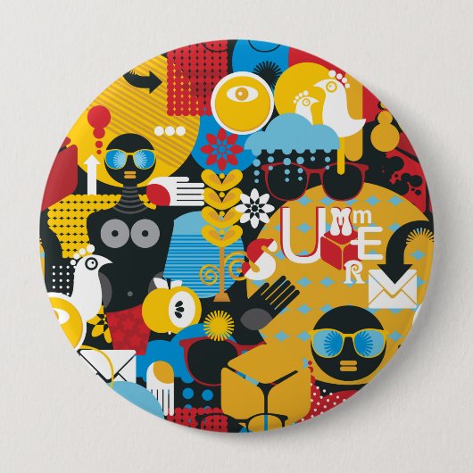 Sommerzeit Button (Vorderseite)