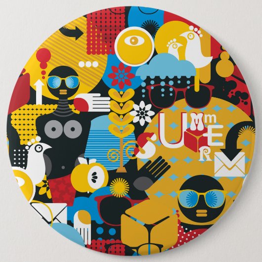 Sommerzeit Button (Vorderseite)