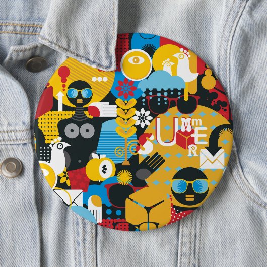 Sommerzeit Button (Beispiel)