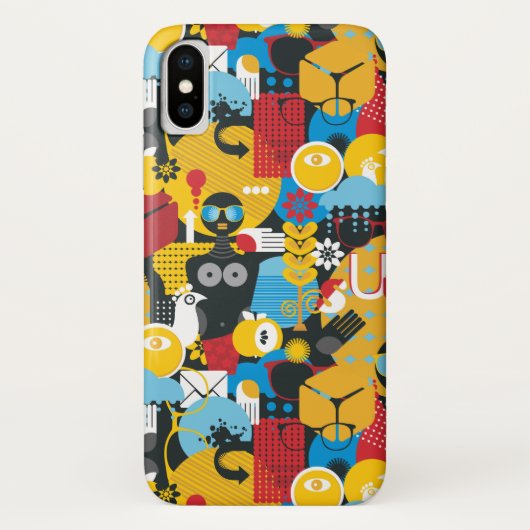 Sommerzeit Case-Mate iPhone Hülle (Rückseite)