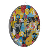 Sommerzeit Dartscheibe (Vorderseite Links)