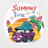 Sommerzeit Etiketten (Design 1)