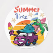 Sommerzeit Etiketten (Design 2)