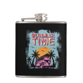 Sommerzeit Flachmann (Vorderseite)