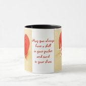 Sommerzeit-Flipflops Tasse (Zentrum)