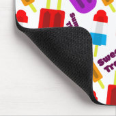 Sommerzeit Frozen Leckerei Bar Pattern Mousepad (Ecke)