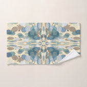 Sommerzeit Fun Ocean Spray Spritzer Abstrakt Art Badhandtuch Set (Handtuch)