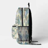 Sommerzeit Fun Ocean Spray Spritzer Abstrakt Art Bedruckter Rucksack (Rechts)