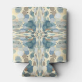 Sommerzeit Fun Ocean Spray Spritzer Abstrakt Art Dosenkühler (Rückseite)