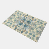 Sommerzeit Fun Ocean Spray Spritzer Abstrakt Art Fußmatte (Schrägansicht)