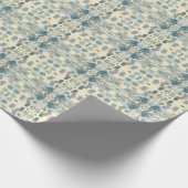 Sommerzeit Fun Ocean Spray Spritzer Abstrakt Art Geschenkpapier (Ecke)