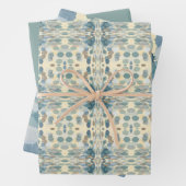 Sommerzeit Fun Ocean Spray Spritzer Abstrakt Art Geschenkpapier Set (Beispiel)