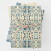 Sommerzeit Fun Ocean Spray Spritzer Abstrakt Art Geschenkpapier Set (Beispiel)